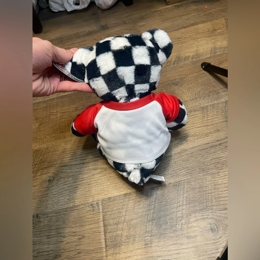 New Totally Teddies Checkers the bear Michigan International‎ speedway shirt